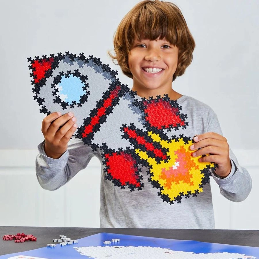 Plus-Plus - Puzzle By Number Rocket 500 Pieces