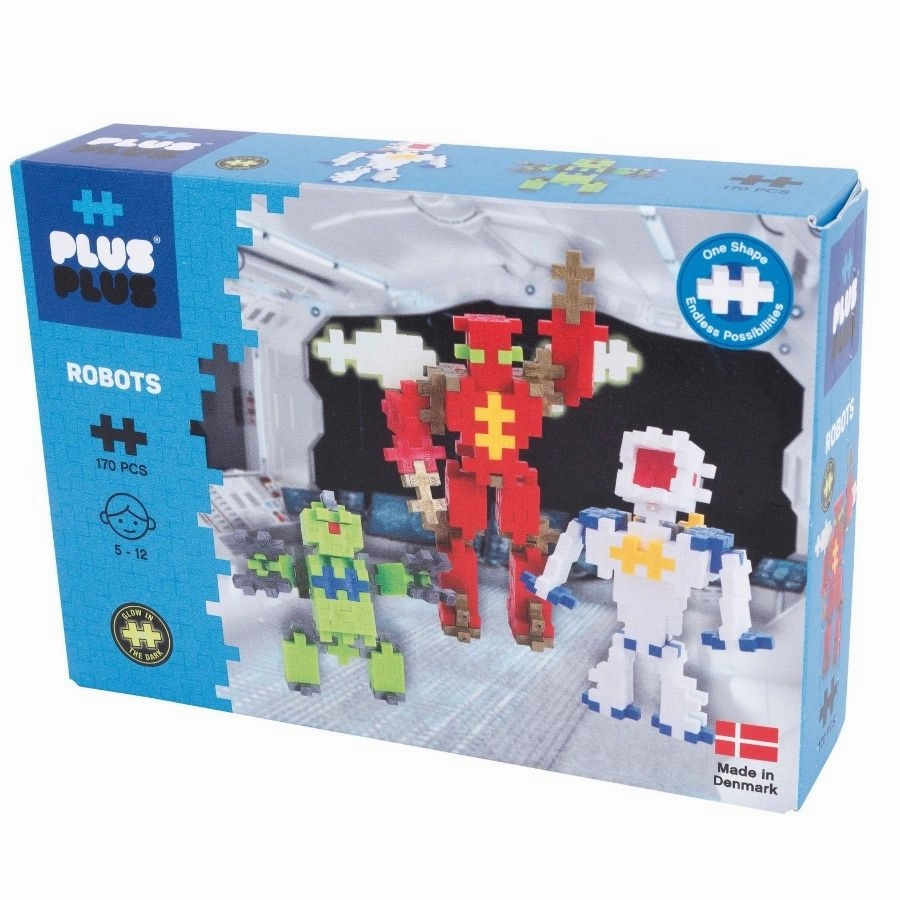 Plus-Plus: Basic Robot 170 Pieces Construction Toy