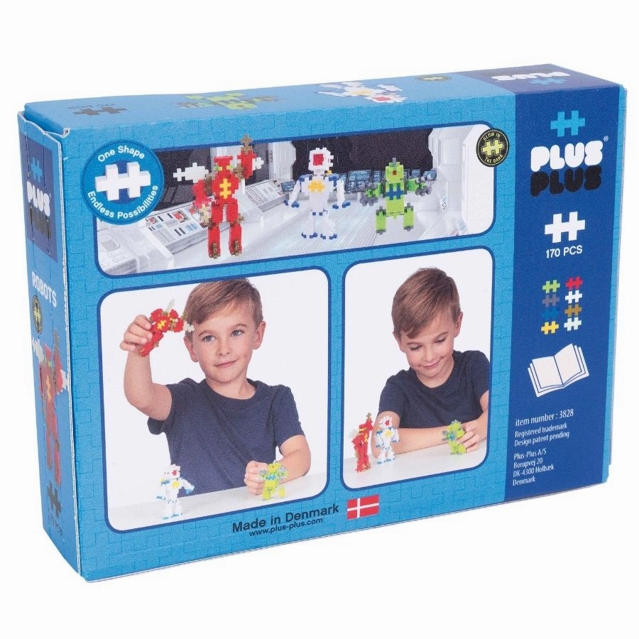 Plus-Plus: Basic Robot 170 Pieces Construction Toy