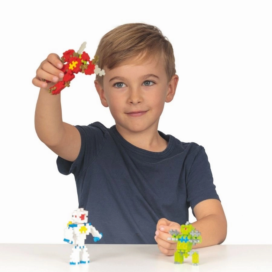 Plus-Plus: Basic Robot 170 Pieces Construction Toy