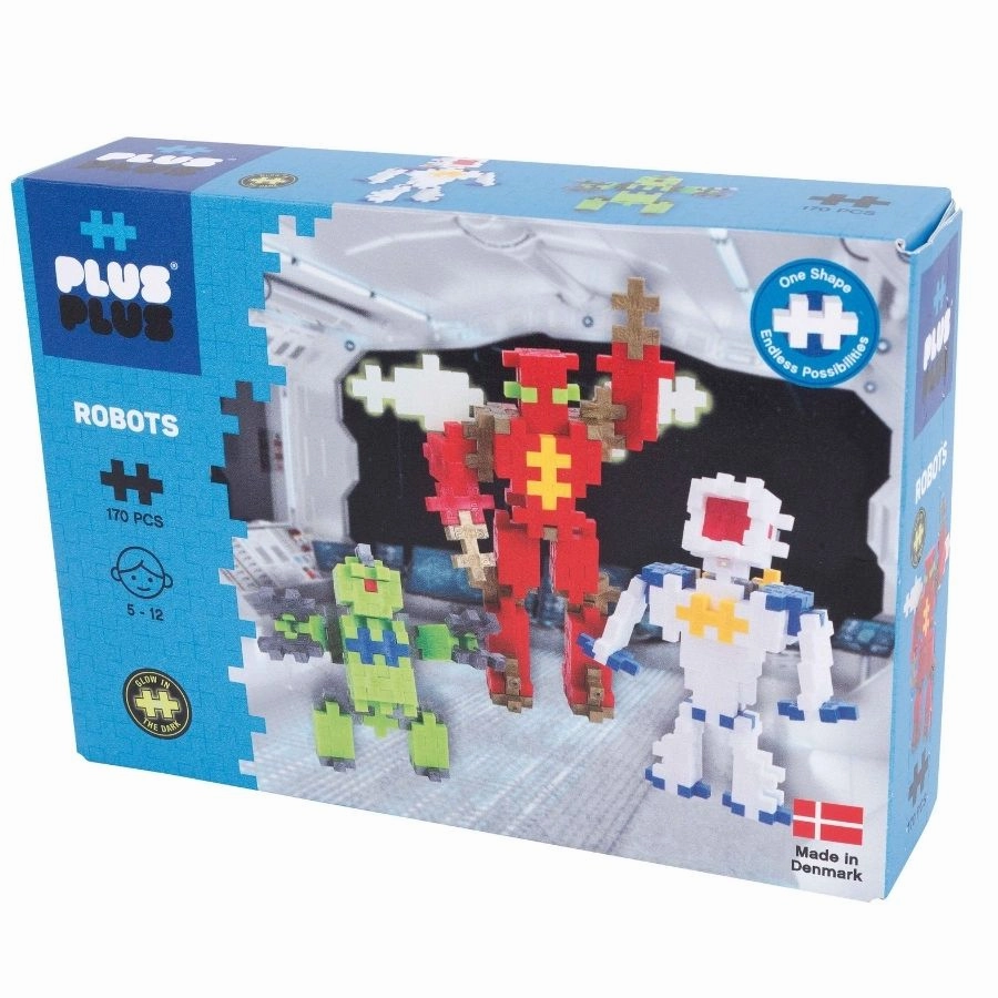 Plus-Plus: Basic Robot 170 Pieces Construction Toy