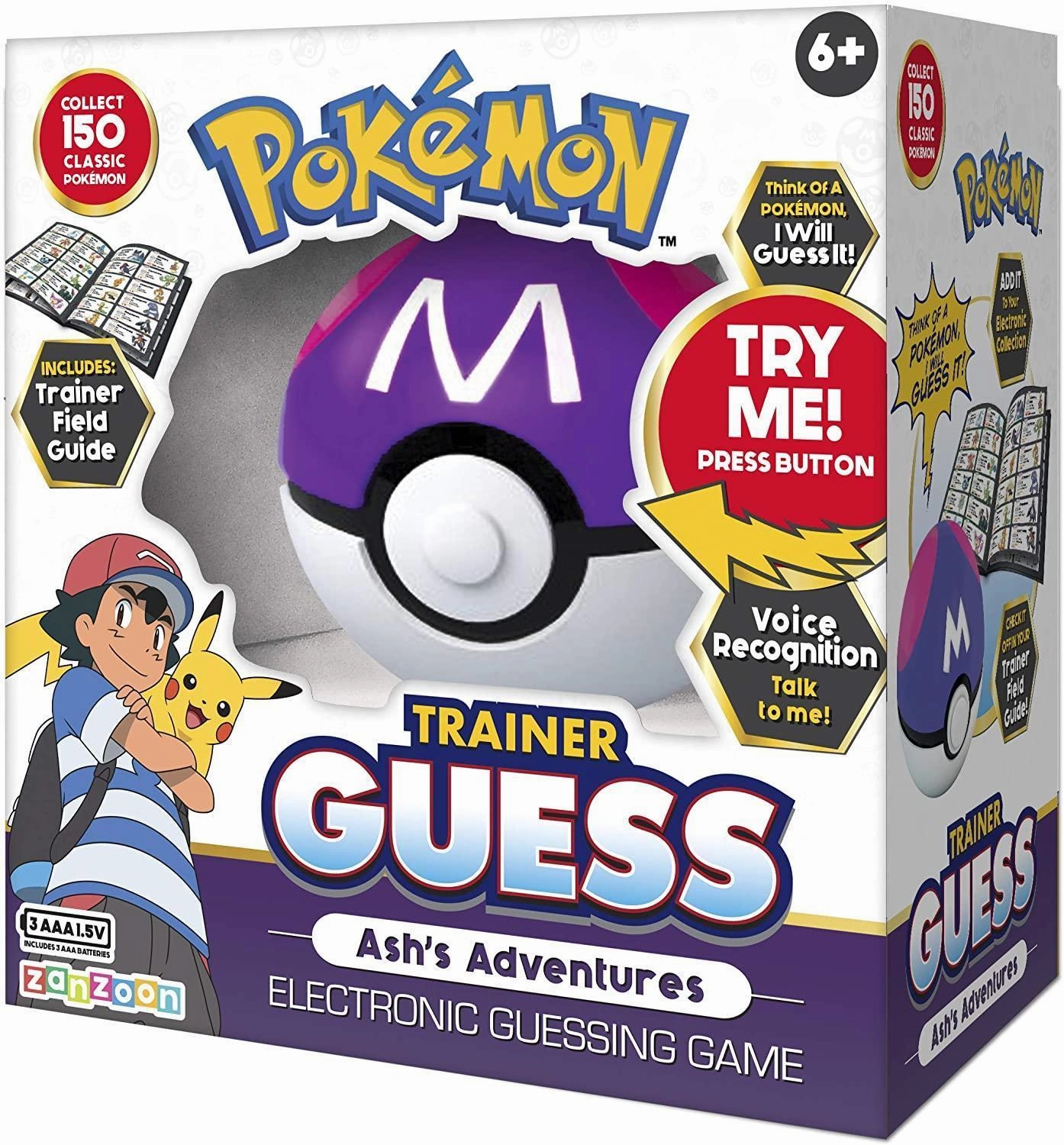 Pokmon 120106 Trainer Guess ASH'S Adventures Cards