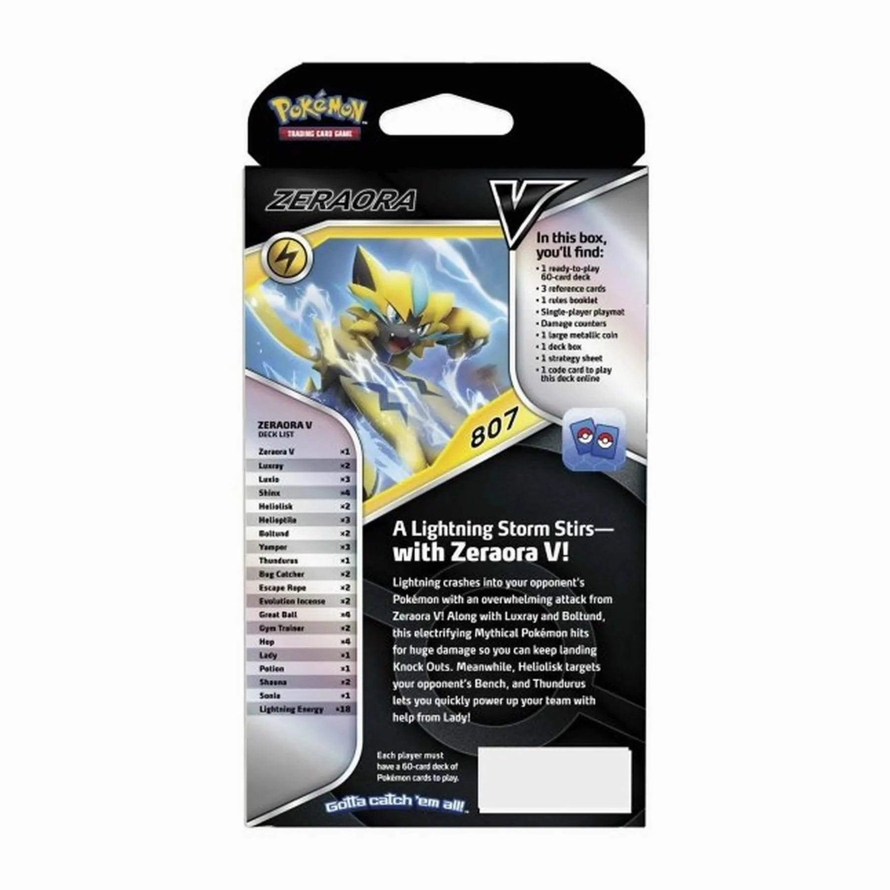 Pokmon TCG Battle Deck - Zeraora