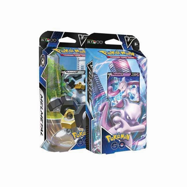 Pokmon TCG GO Battle Decks Bundle Mewtwo V Melmetal V Cards