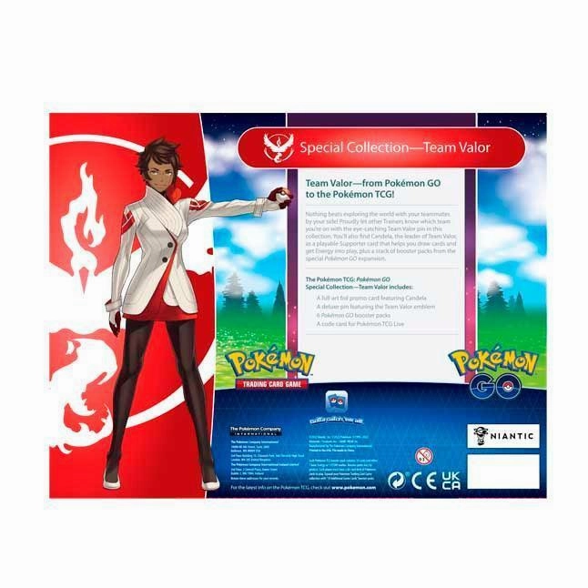 Pokmon TCG GO Special Team Collection - Team Valor Cards