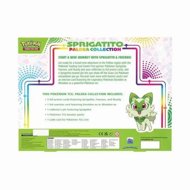 Pokmon TCG: Paldea Collection - Sprigatito