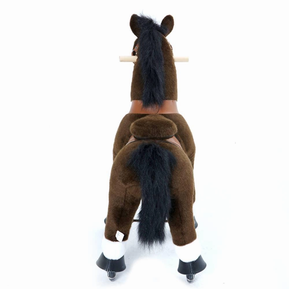 Pony Cycle U series Dark Brown Horse with White Hoof