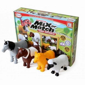 Popular Playthings - Magnetic Mix or Match Farm Animals