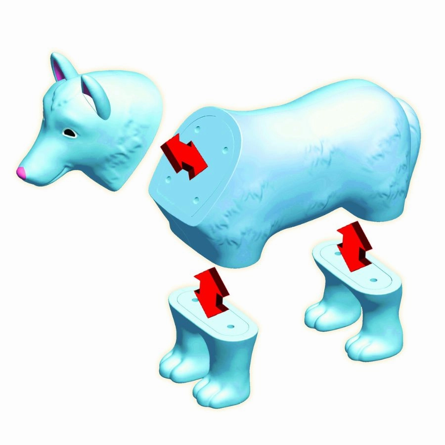 Popular Playthings - Magnetic Mix or Match Farm Animals 2