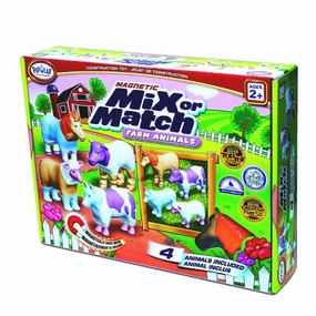 Popular Playthings - Magnetic Mix or Match Farm Animals 2