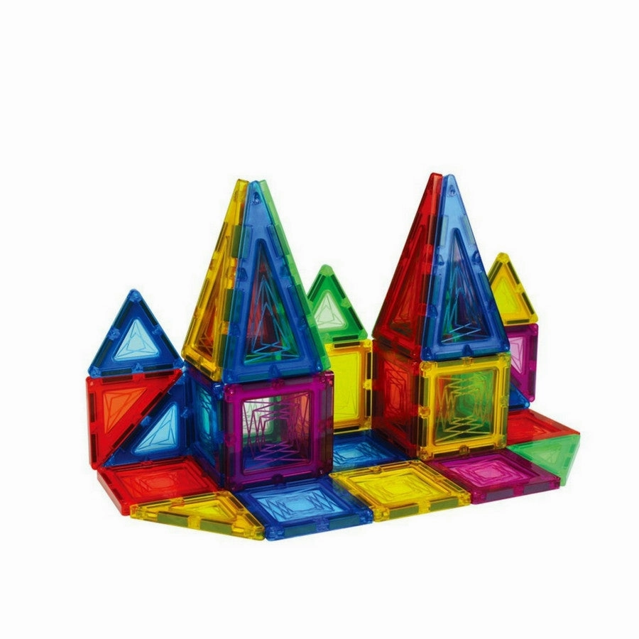 Popular Playthings - MagSnaps 100 Piece Magnetic Tile