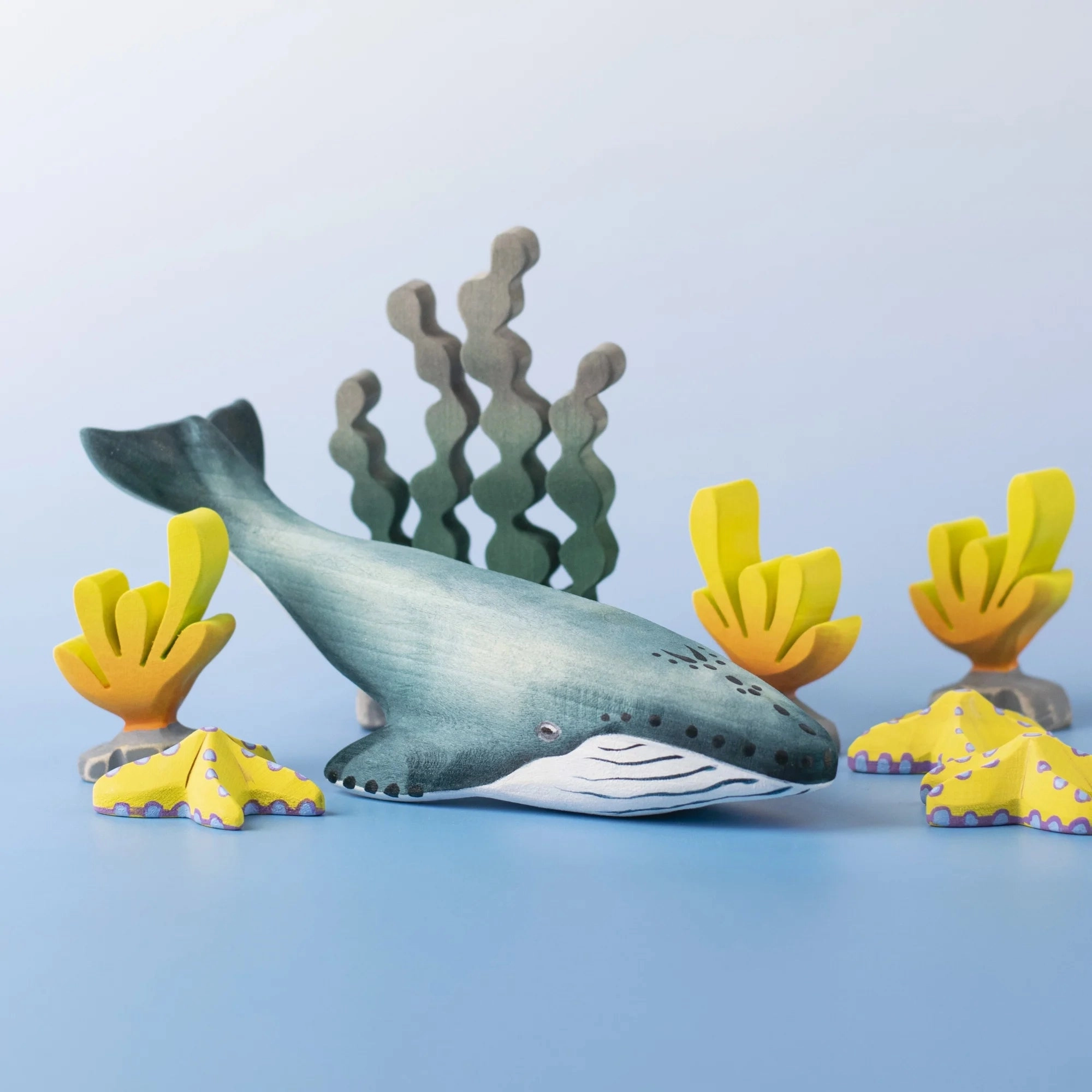 Pre-Order Bumbu Blue Whale Set (Ships end of June)