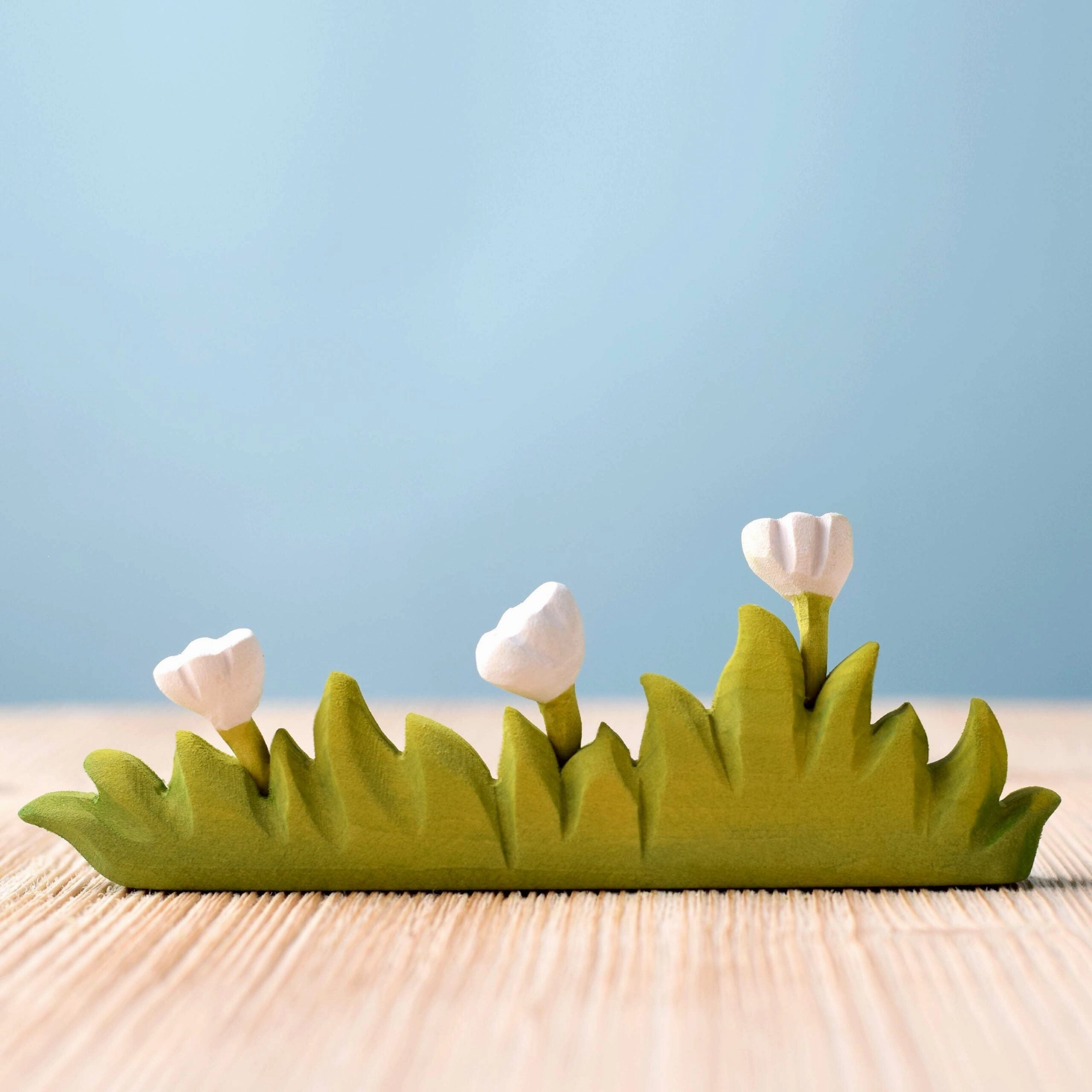 Pre-Order Bumbu Large Wooden Grass with White Flowers (Ships end of June)