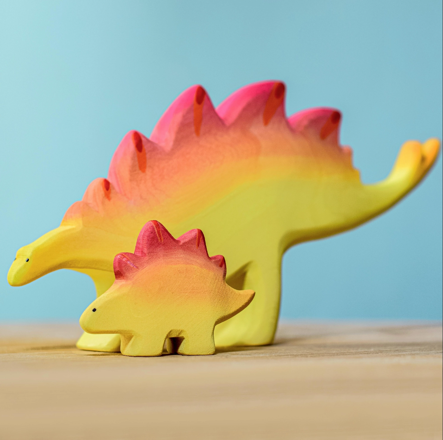 Pre-Order Bumbu Stegosaurus and Baby Stegosaurus Set (Ships end of June)