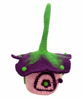 Pre-Order Buttercup Purple Fairy Felt Home (Ships around end of June)