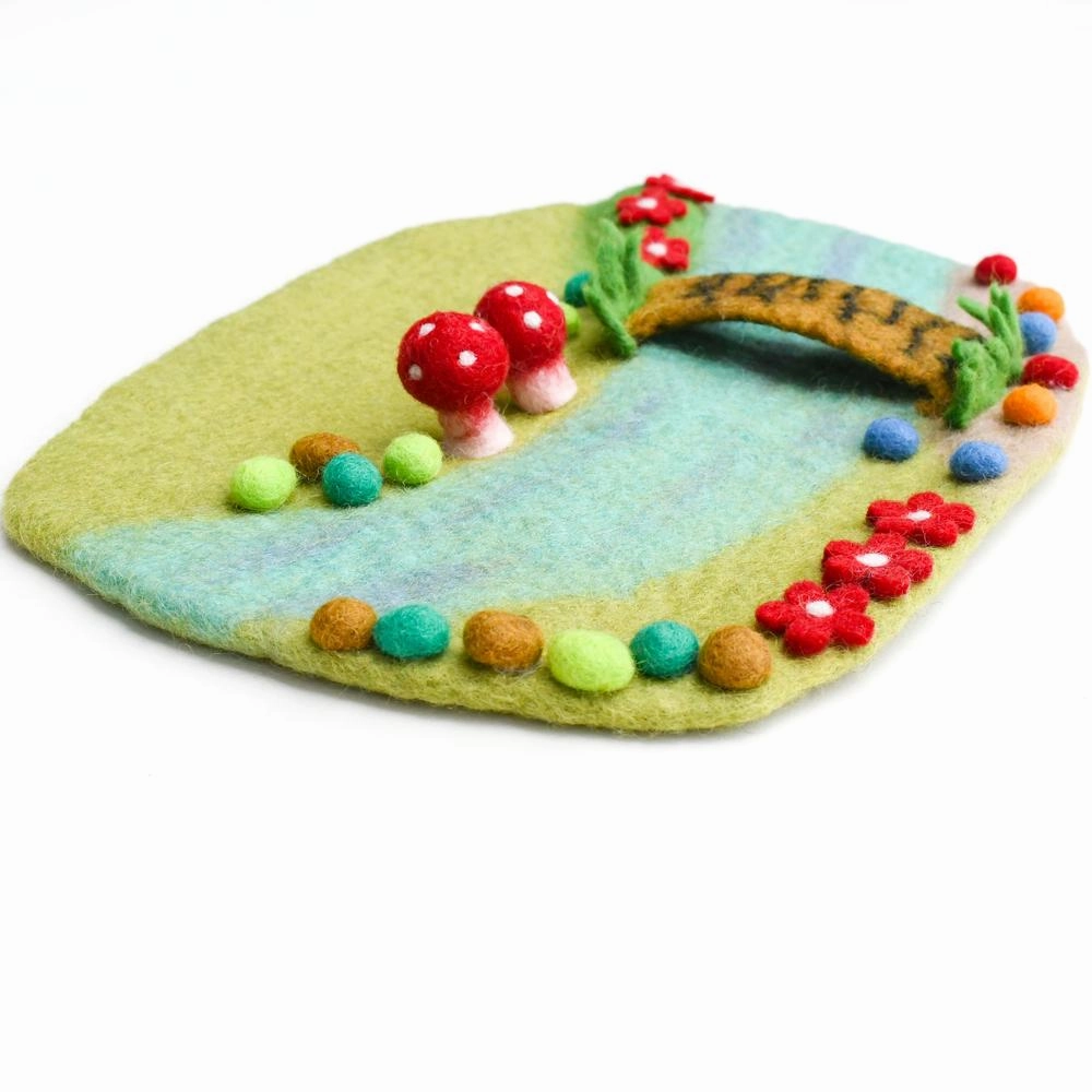 Pre-Order Fairy River and Bridge Playmat (Ships in late June)