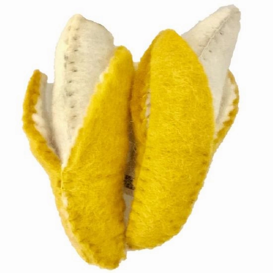 Pre-Order Papoose Felt Banana (Ships in late June/early July)