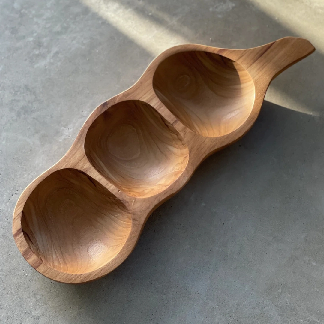 Pre-Order Papoose Small Tamarind Sorting Bowl (Ships in late June/early July)