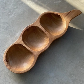 Pre-Order Papoose Small Tamarind Sorting Bowl (Ships in late June/early July)