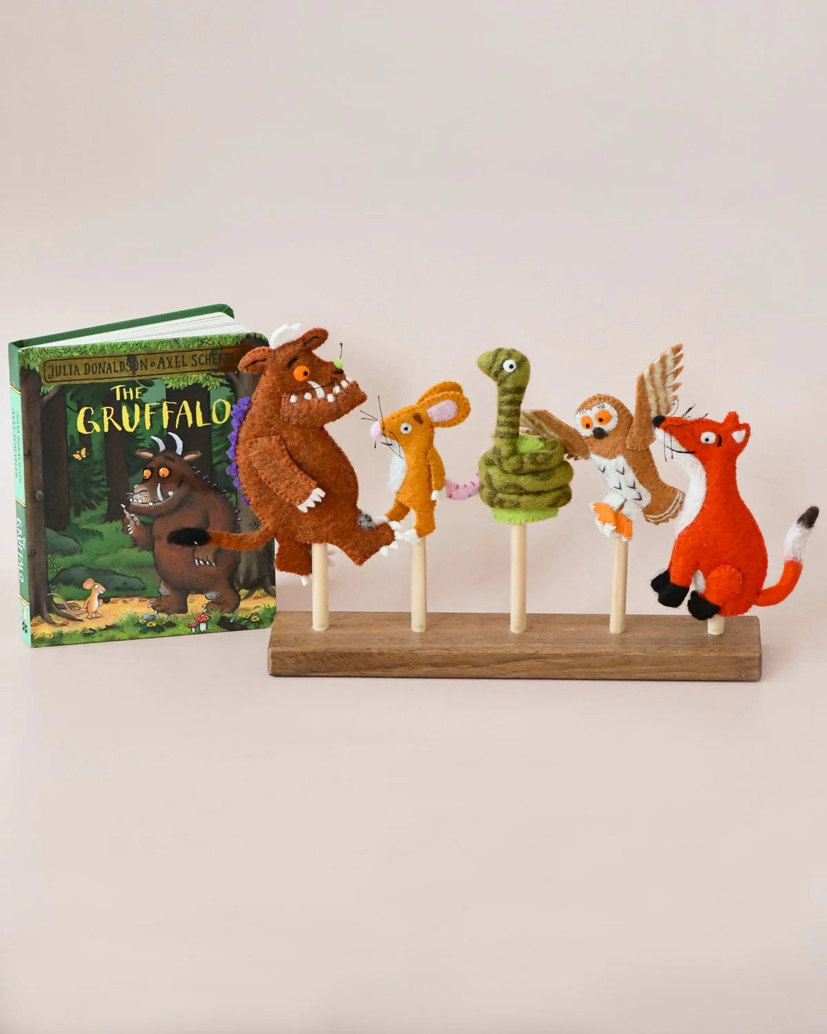 Pre-Order The Gruffalo Finger Puppets Set (Ships in late June or early July)