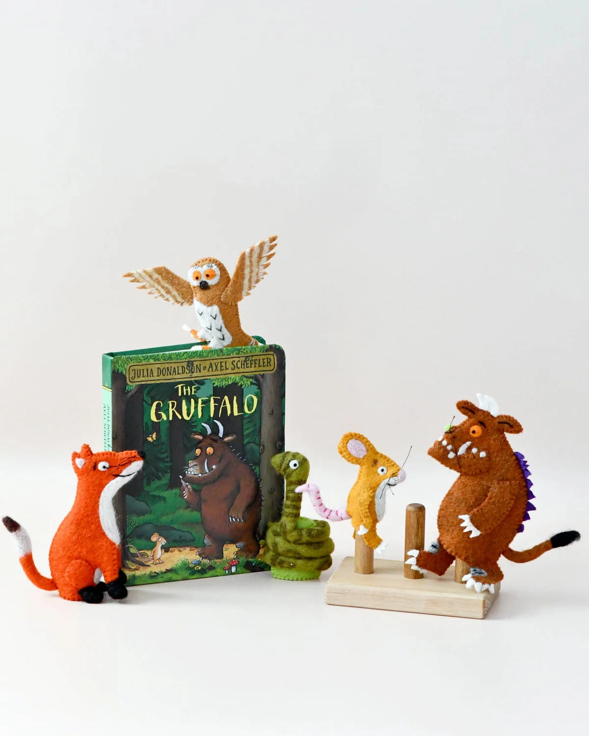 Pre-Order The Gruffalo Finger Puppets Set (Ships in late June or early July)