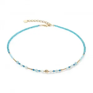 Princess Spheres Turquoise Necklace 4350/10-0600 Coeur De Lion Jewellery