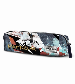 PRODG Multi-Coloured Square Parkour Pencil Case