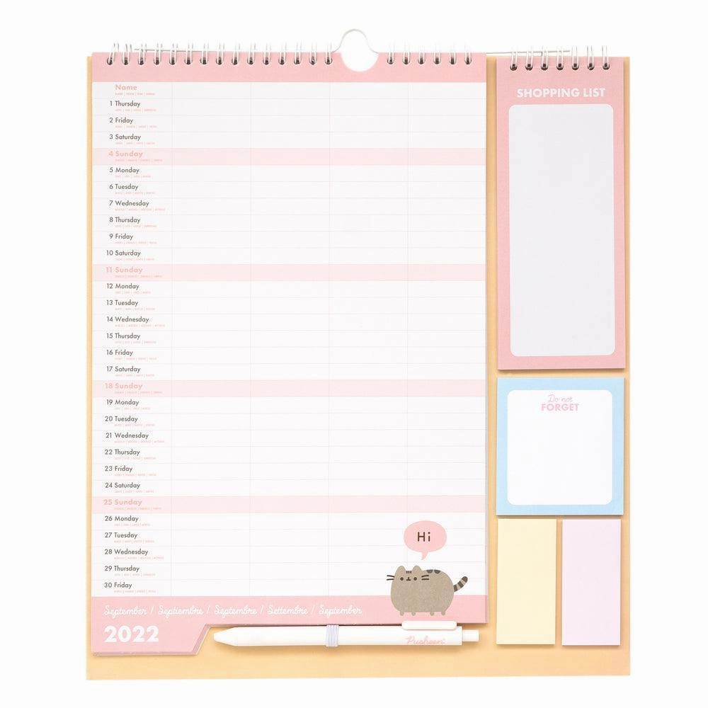 Pusheen 2022/2023 Wall Planner