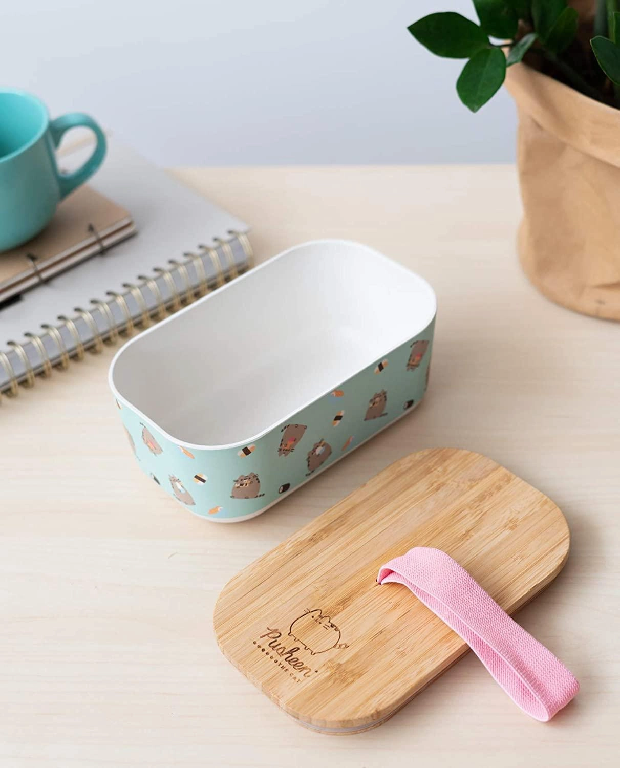 Pusheen Foodie Collection Bamboo Lunch Box