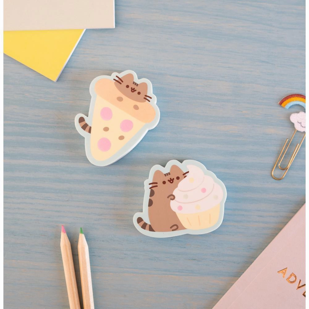 Pusheen Set of 2 Erasers - Foodie Collection