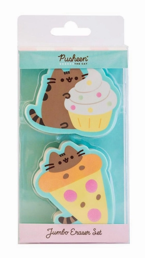 Pusheen Set of 2 Erasers - Foodie Collection