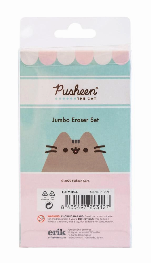 Pusheen Set of 2 Erasers - Foodie Collection