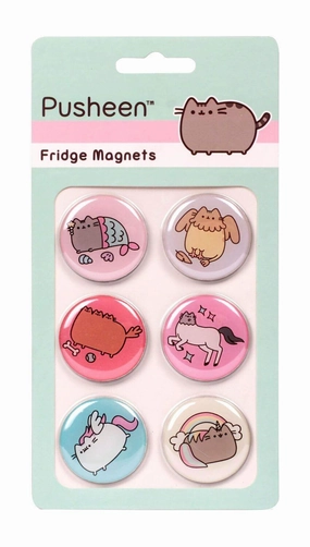 Pusheen Set Of 6 Fridge Magnets