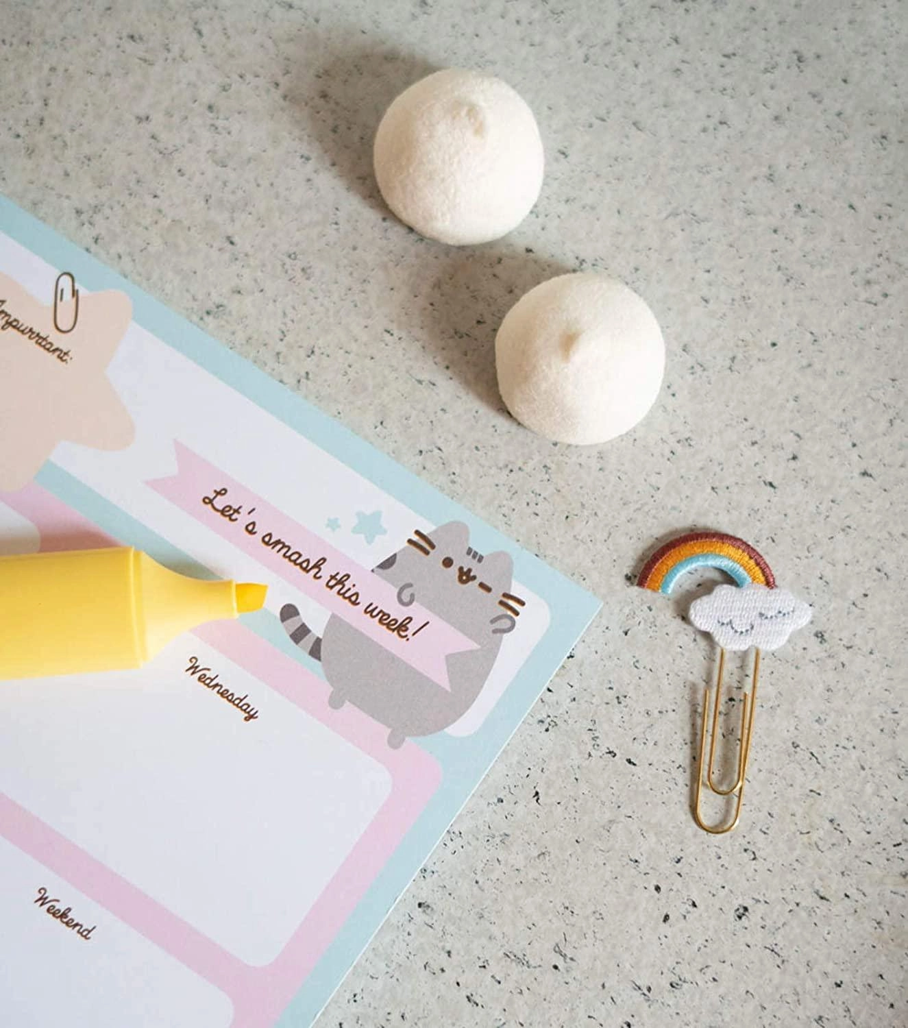 Pusheen Weekly Planner A4 Foodie Blue