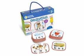 Puzzle Cards - 3 Letter Words