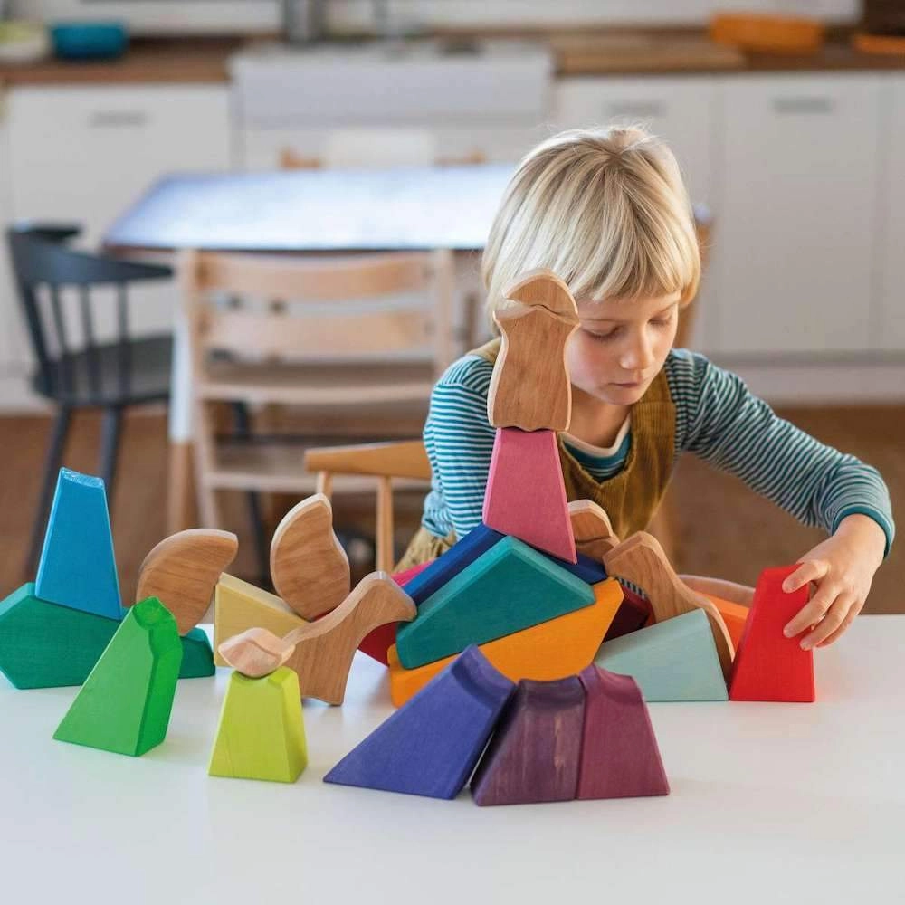 Rainbow Lion Wooden Puzzle
