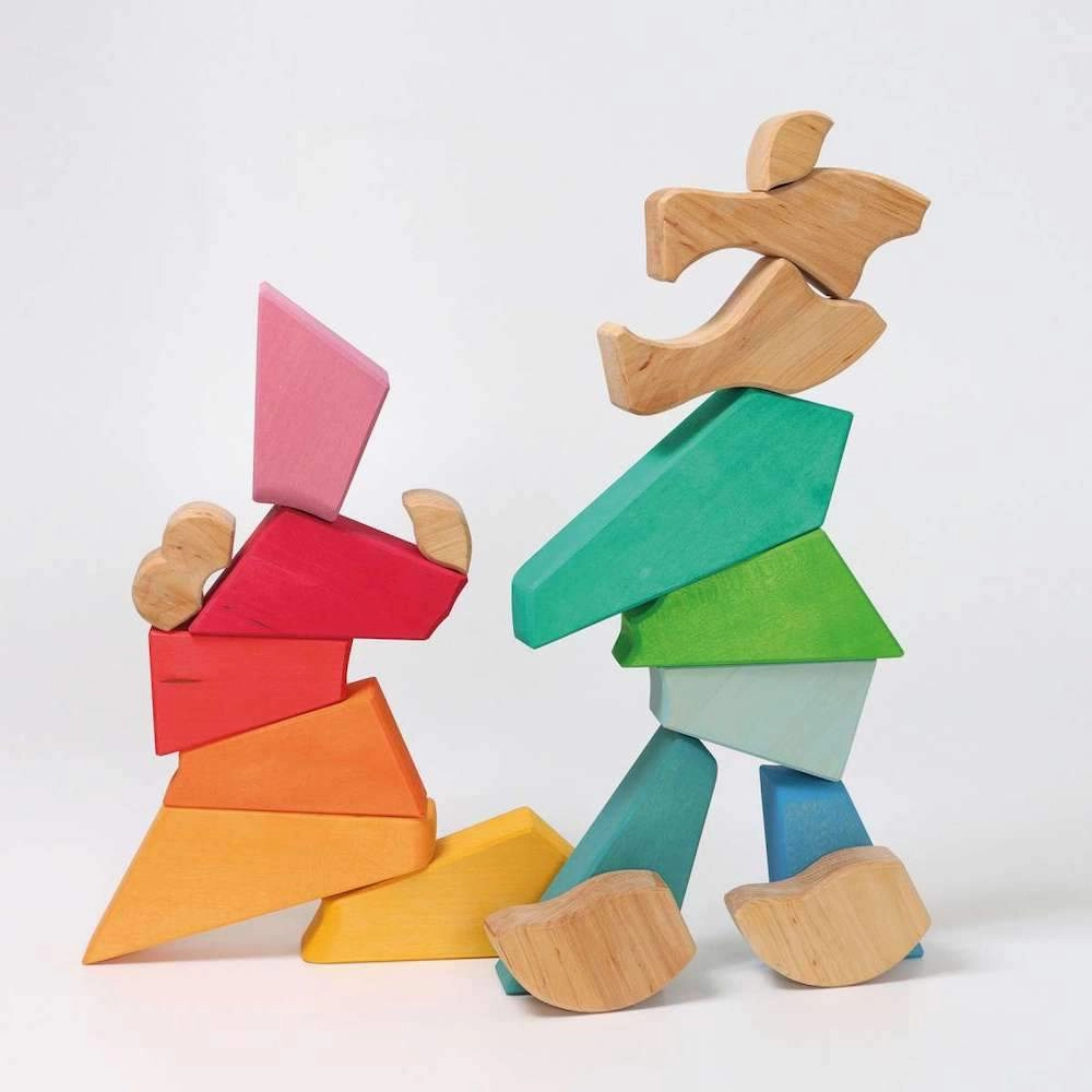 Rainbow Lion Wooden Puzzle