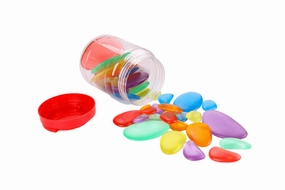 Rainbow Stones (Set Of 36)