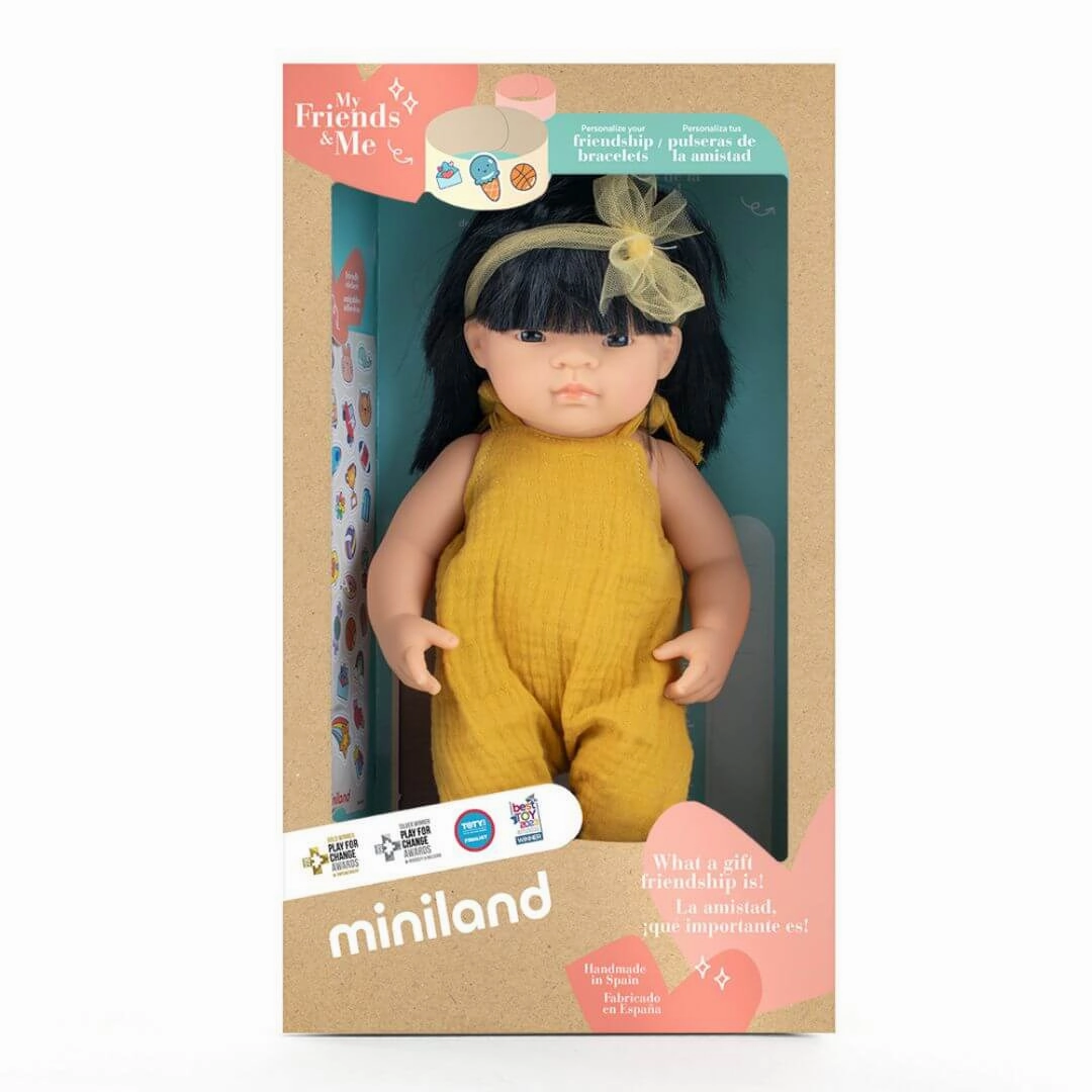 Realistic Montessori Doll - Asian Girl