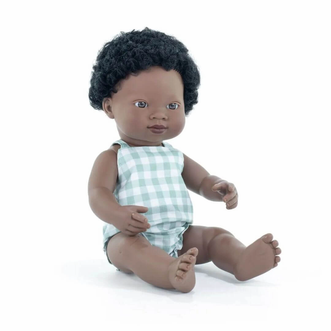 Realistic Montessori Doll - Black Boy