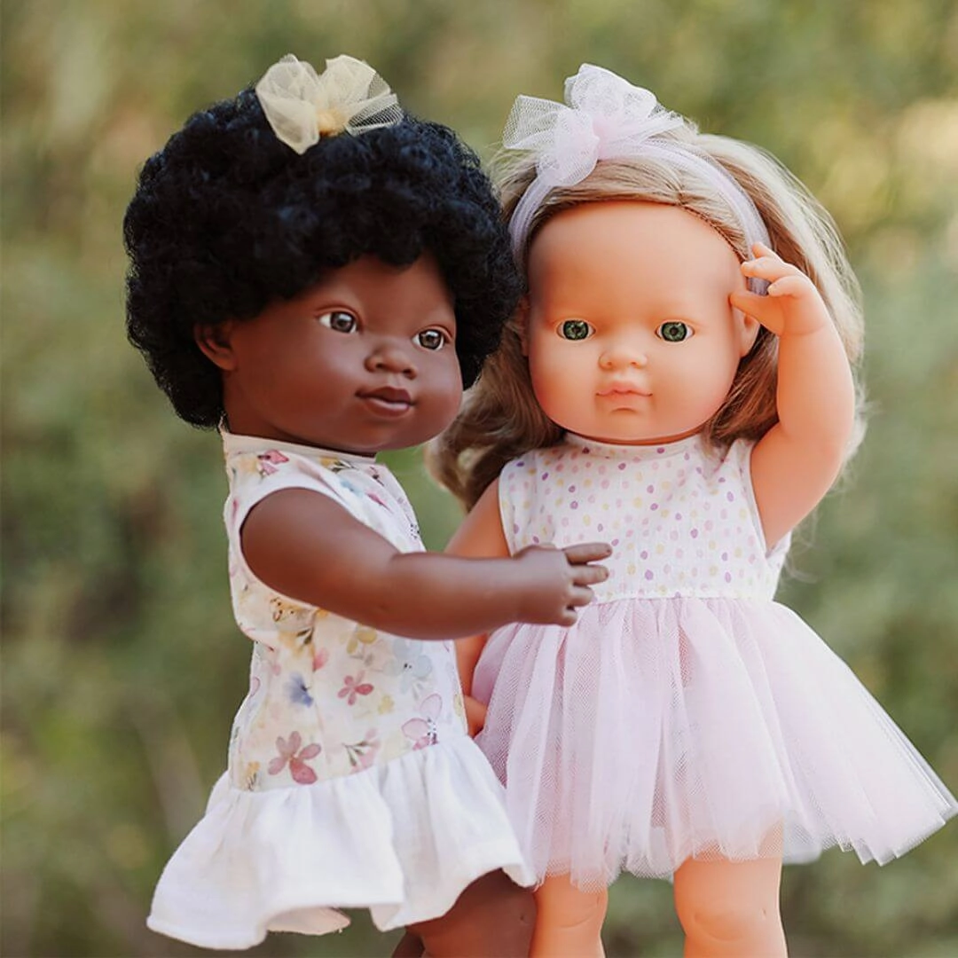 Realistic Montessori Doll - White Girl with Blonde Hair