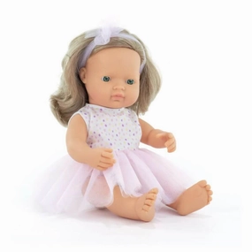 Realistic Montessori Doll - White Girl with Blonde Hair
