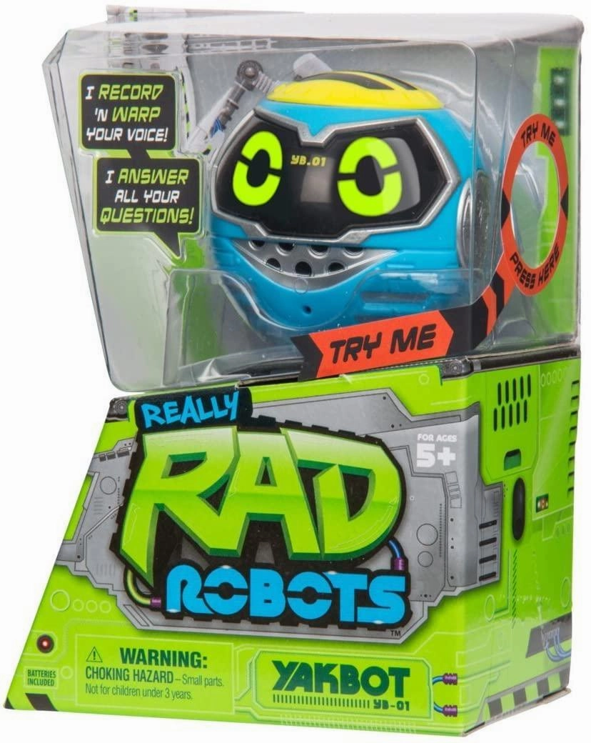 Really R.A.D. Robots Yakbot YB-01 Colour Blue
