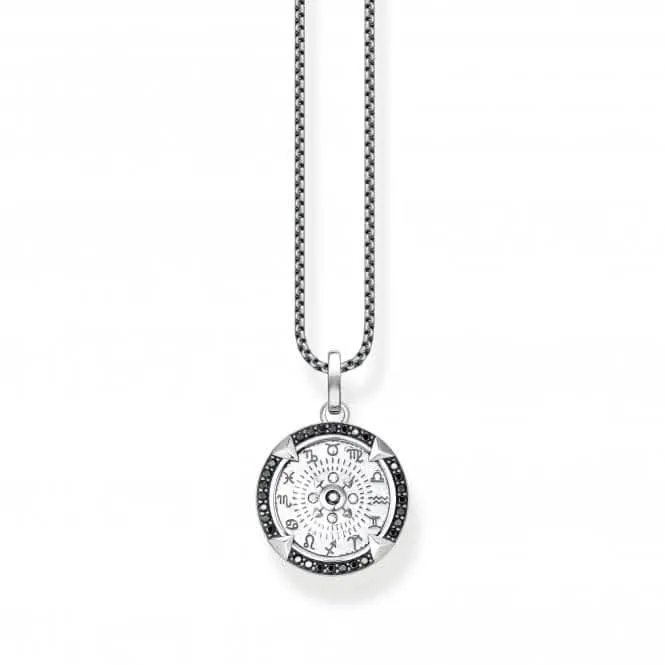 Rebel At Heart Elements Of Nature Black Necklace KE2153-643-11-L50V Thomas Sabo Necklaces