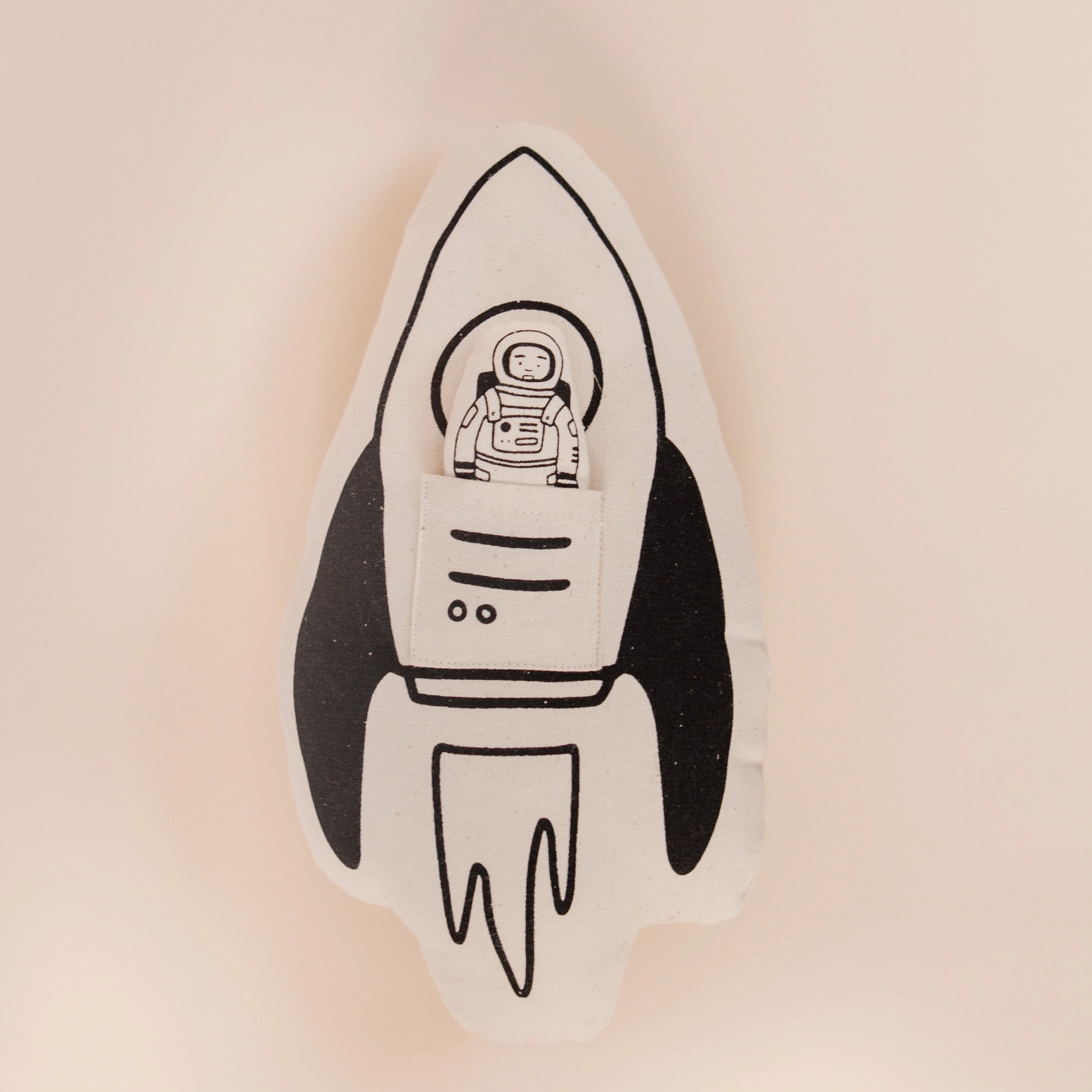 Rocket   Astronaut pillow