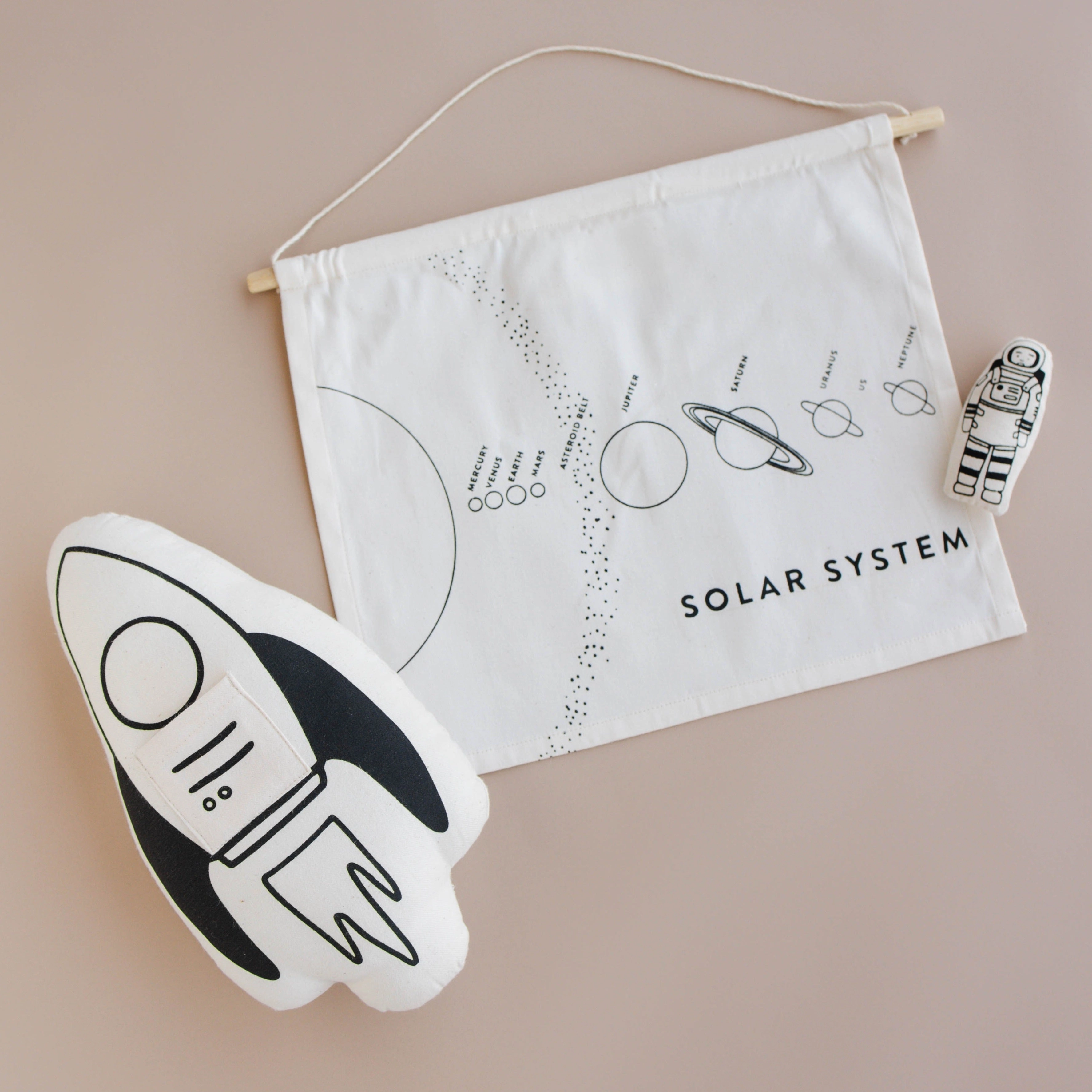 Rocket   Astronaut pillow
