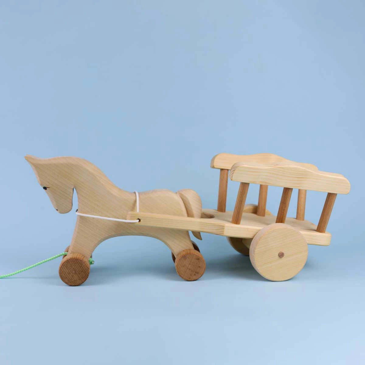 Sale Atelier des Peupliers Wooden Horse with Cart