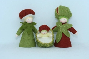 Sale Chestnut Family | Fair Skin Tone | Set of 3 Dolls