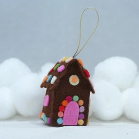 Sale Christmas Gingerbread House, Dark Brown