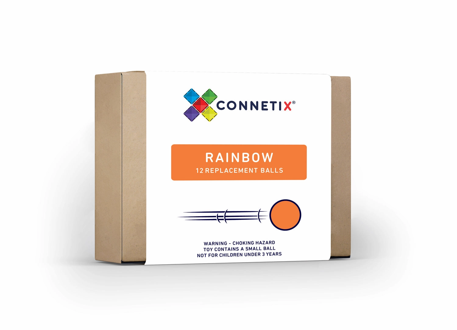 Sale Connetix Tiles 12 Pc Rainbow Replacement Ball Pack